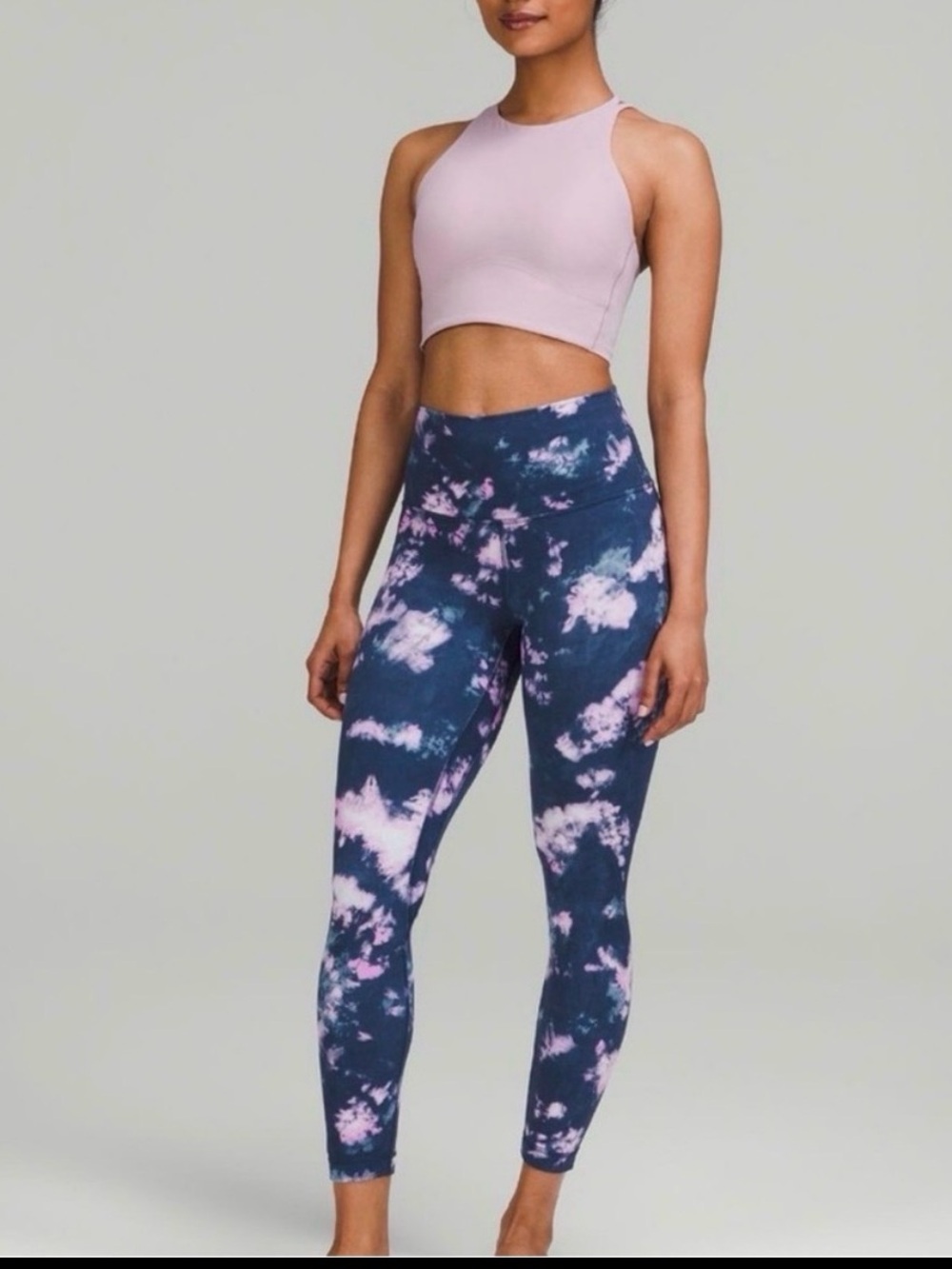 Lululemon Align Pant 25” - Circulate Tie Dve Mineral Blue Multi CZBM
